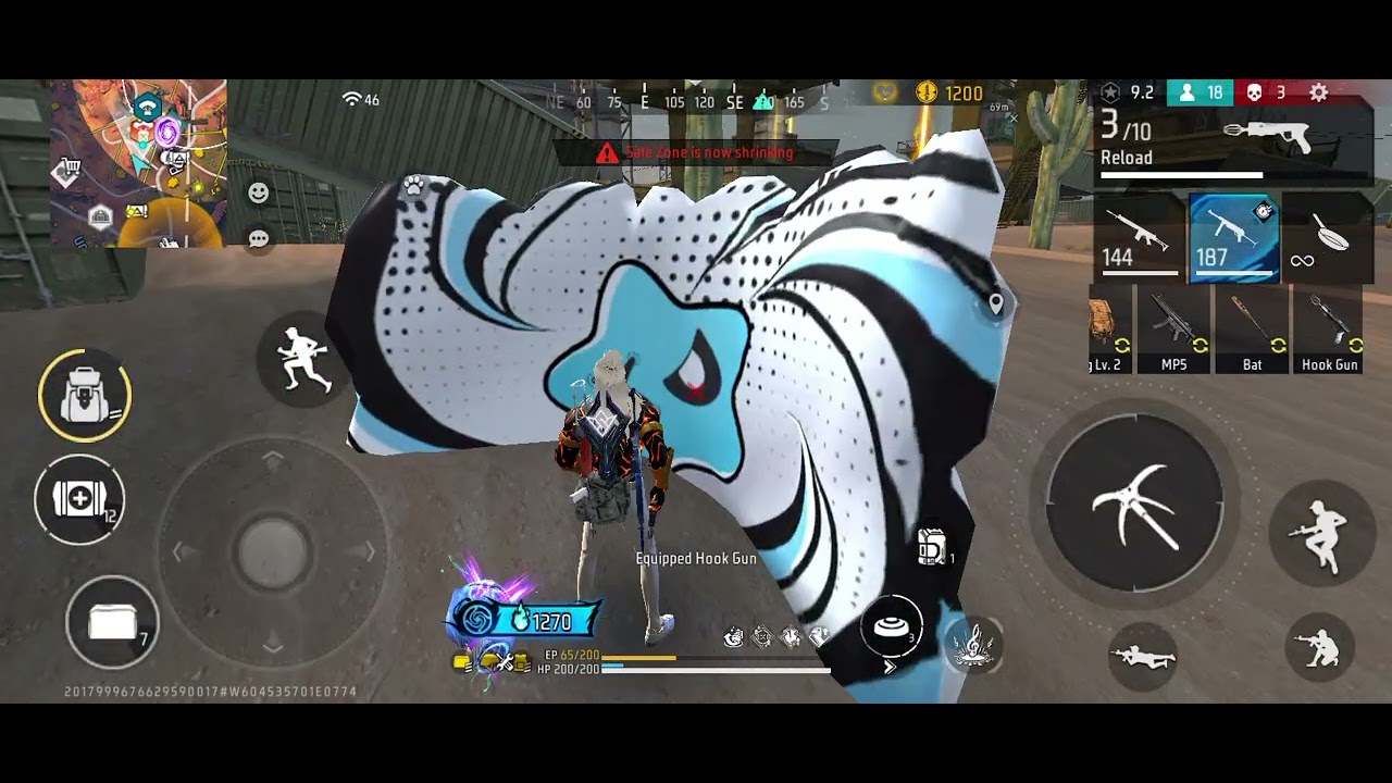 Rank push in BR-Ranked match #freefire #garena #airvgaming
