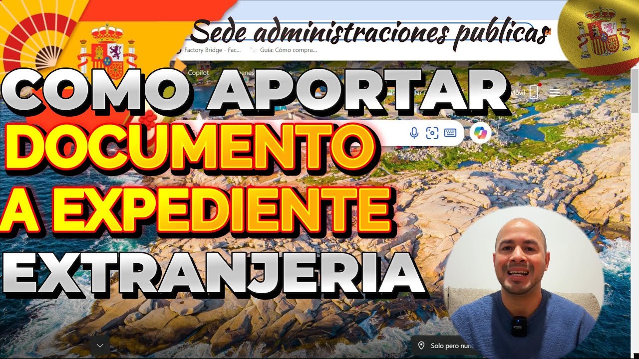 🇪🇸COMO APORTAR DOCUMENTO A EXPEDIENTE  de EXTRANJERIA 🇪🇸 en 5 Minutos | FACIL Y RAPIDO✅