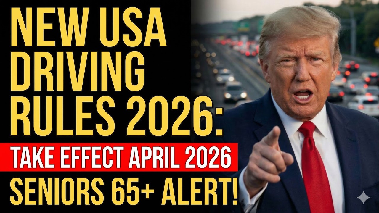 Новые правила дорожного движения США 2026 года: вступают в силу в апреле 2026 года &mdash; предупрежден...