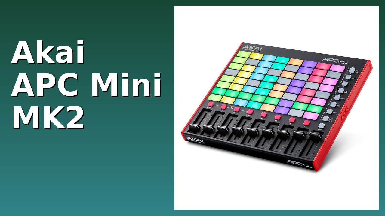 BEWERTUNG (2025): Akai APC Mini MK2. WESENTLICHE Einzelheiten