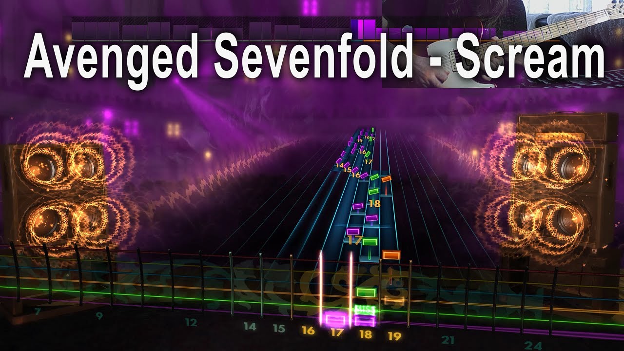 Avenged Sevenfold - Scream - Rocksmith Lead 1440p