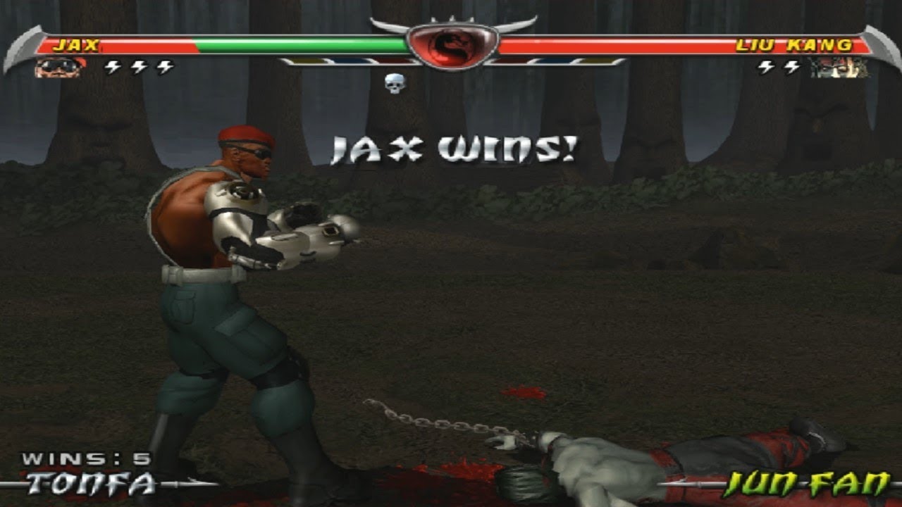 #1103 Mortal Kombat Deception (PS2) Unplayable Characters (5/16): Jax playthrough.
