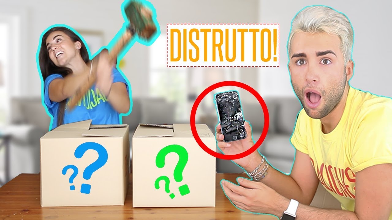NON DISTRUGGERE QUELLA SCATOLA CHALLENGE! *ADDIO IPHONE* | GIANMARCO ZAGATO