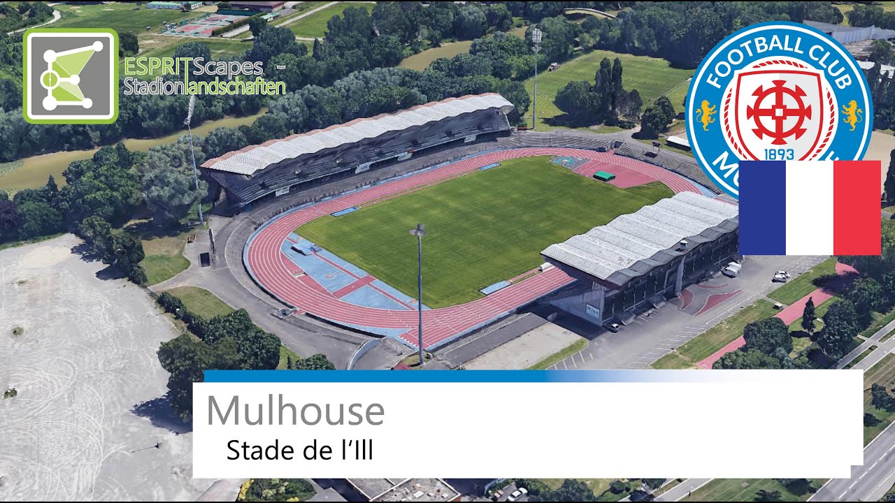 Stade de l'Ill | FC Mulhouse | Google Earth | 2018