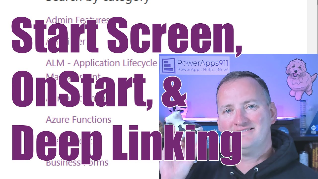 Power Apps StartScreen, OnStart, and Deep Linking fix