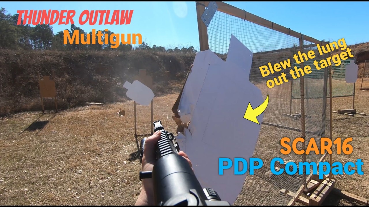 Thunder Outlaw Multigun Full match/ Blew up a no shoot.