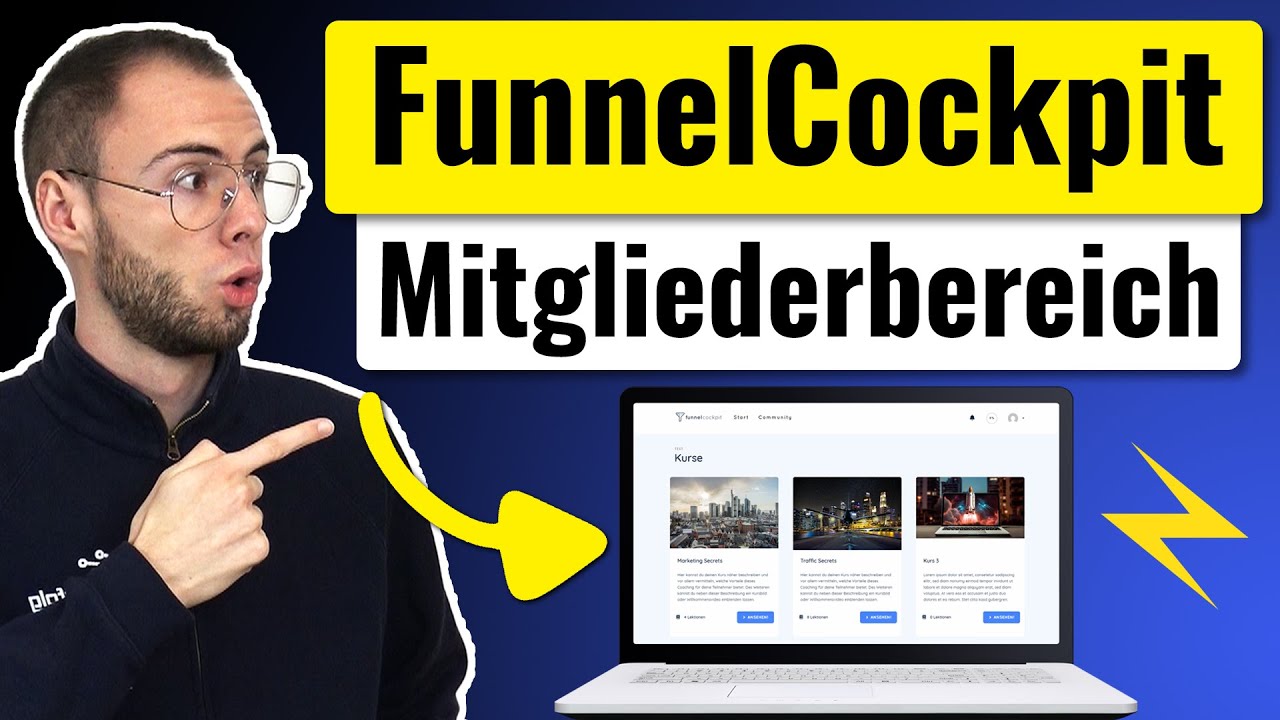 FunnelCockpit Mitgliederbereich erstellen (2026): Simple A-Z Anleitung + Mit Digistore24 verbinden