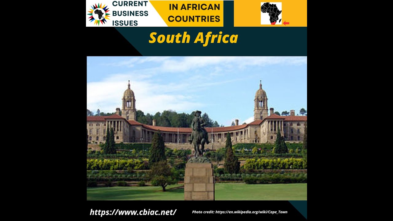 South Africa: Finance, Mining, Car & Machinery Manuf, Transport, Logistics, Tourism, Agriculture