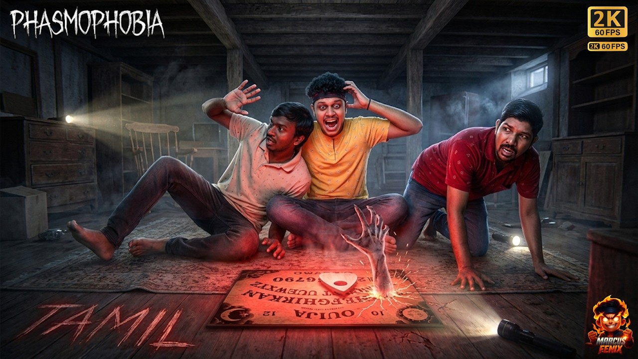 Phasmophobia Tamil Live 👻 Real Ghost Hunt, Panic Screams & Horror Chaos | 2K60FPS Ultra