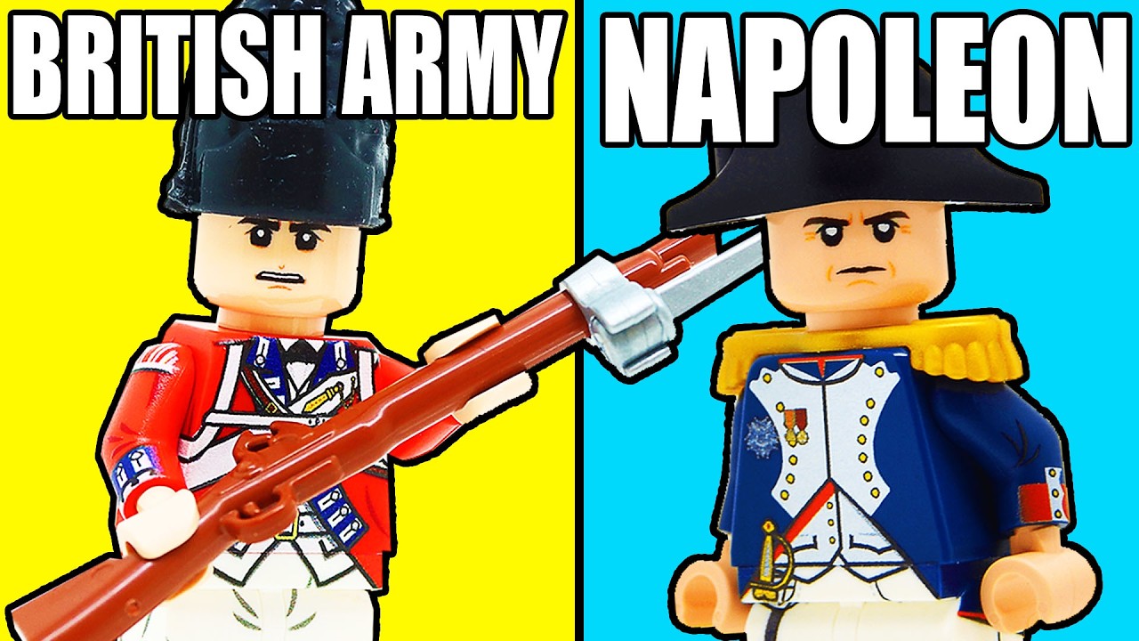 Я построил LEGO Napoleonic Wars BATTLES...