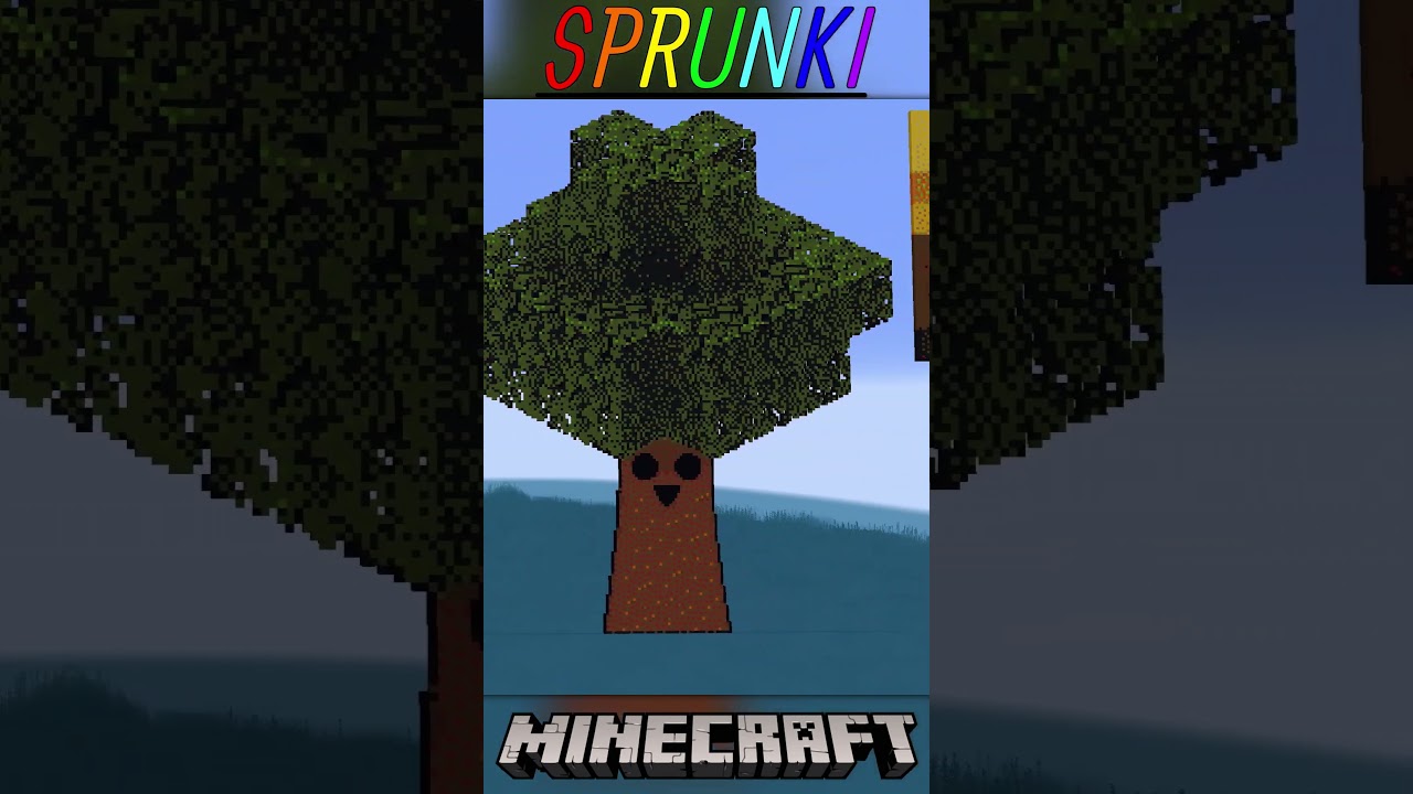 Sprunki with Minecraft heads and sounds (in Minecraft)