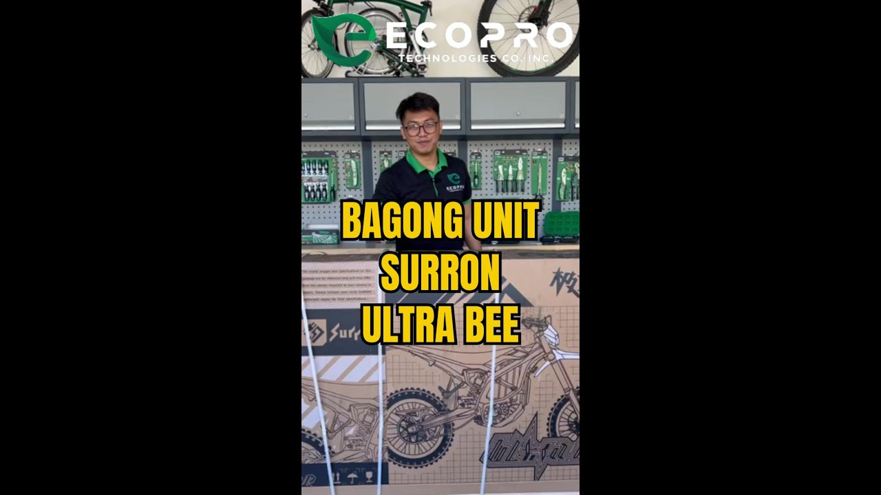 Surron Ultra Bee Unboxing and Assembling at Ecopro #ebike #surron #surronultrabee #electricdirtbike