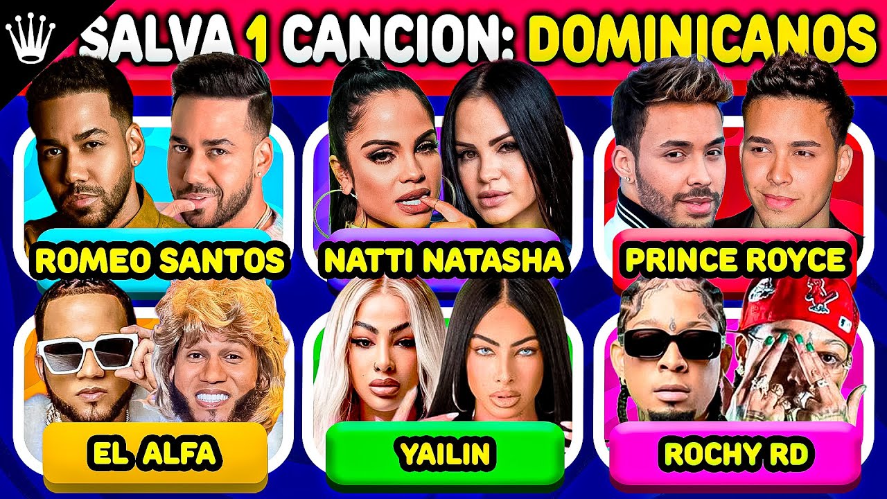 Salva 1 Cancion De Cada Artista Dominicano  🇩🇴 🔥💎 ¿Cual Es Tu Favorita?  | BRAHYMUSIC