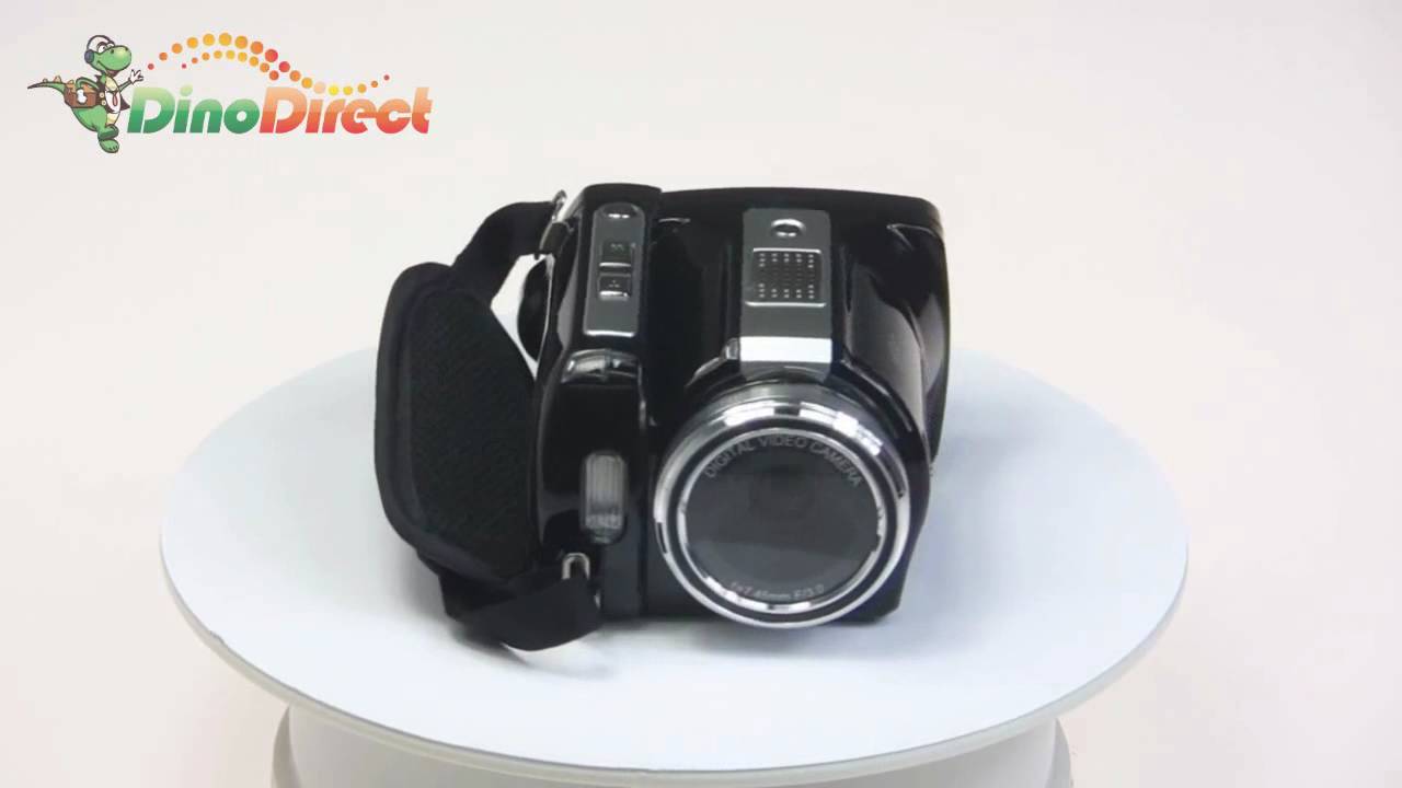 Vivikai DV-558 2.4" LCD 5.1MP CMOS 12MP Max 8X Digital Zoom Digital Camcorder - dinodirect