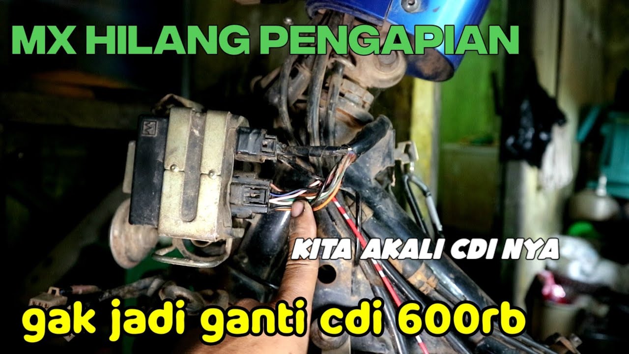 mengakali cdi mati tanpa harus di rebus (jupiter mx mati hilang pengapian)