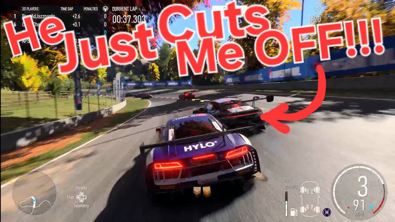 When it's not trying to kill me, the Audi @ Maple is a rocketship! (Forza Motorsport 2023)
