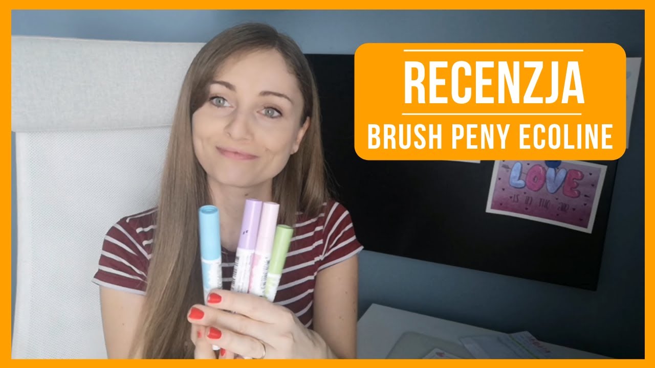 Recenzja markerów ecoline brush pen