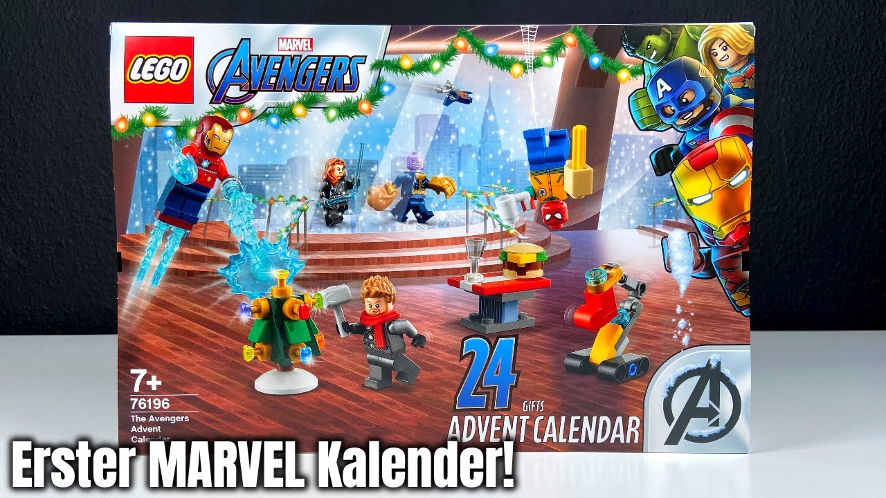 Besser als der von Star Wars: LEGO Marvel Avengers 'Adventkalender 2021' Review! | Set 76196