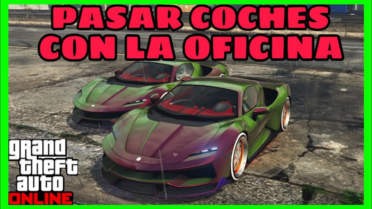 COMO pasar COCHES A AMIGOS con LA OFICINA || MASIVO || GTA online 