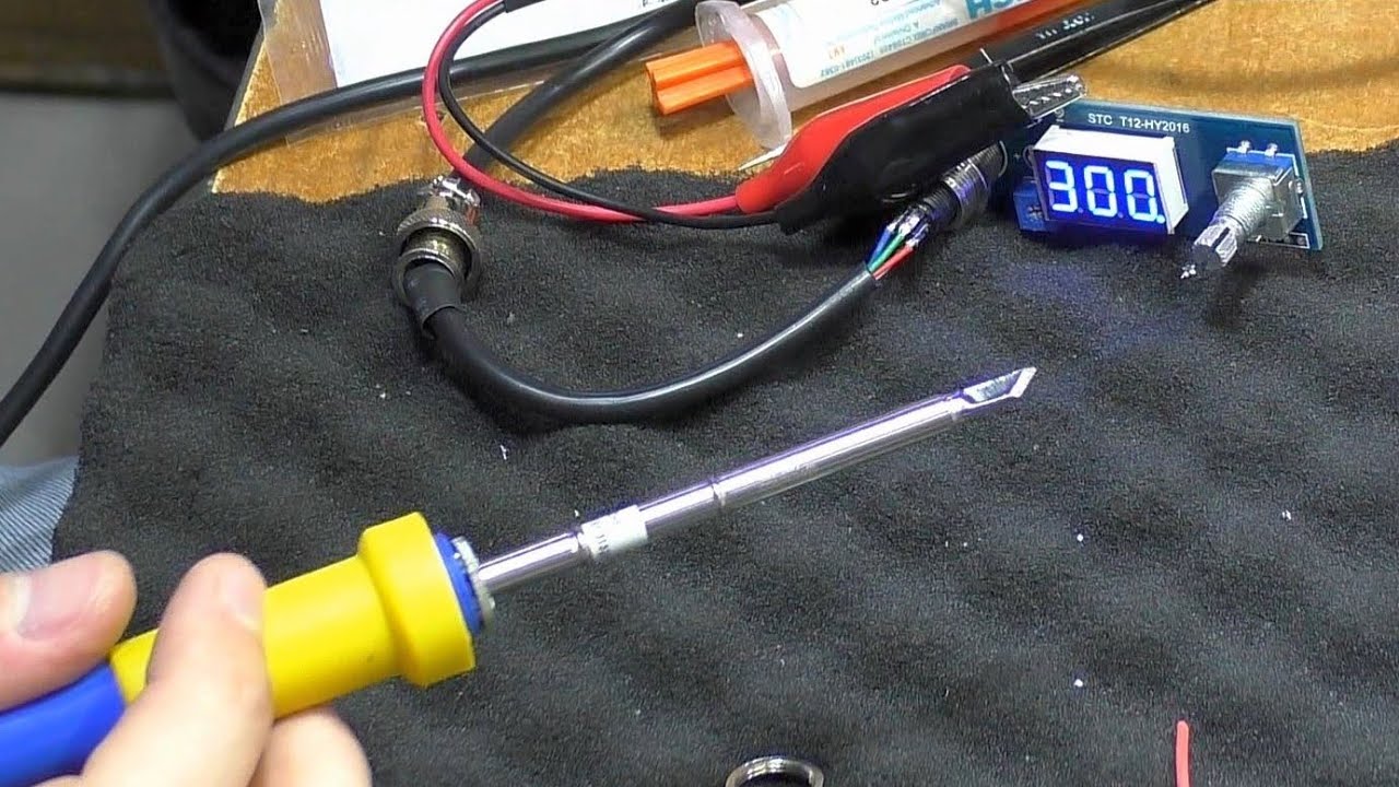 Посылочка от Banggood. Паяльная станция на жалах Hakko T12. СБОРКА, ОБЗОР и   СРАВНЕНИЕ с Hakko 900M