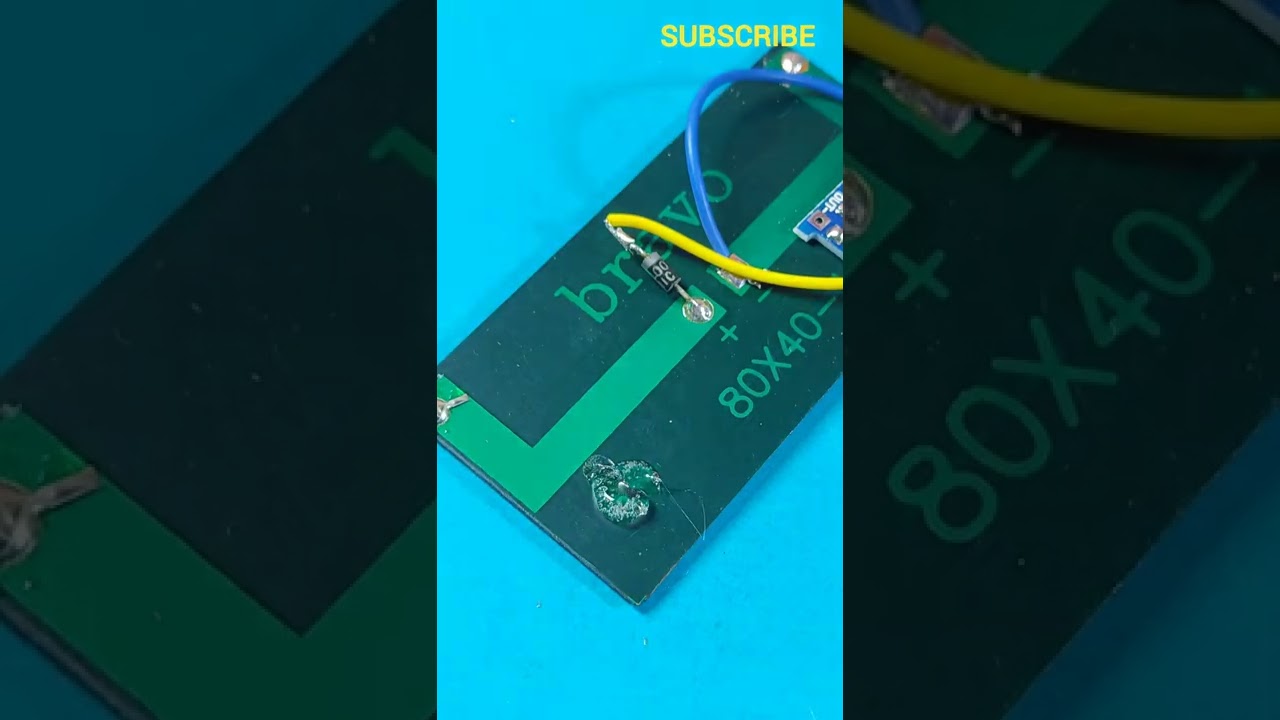 How to make solar battery charger