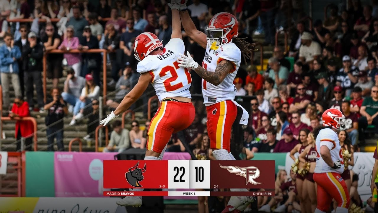 GAME 2 - Madrid Bravos @ Rhein Fire - Season 2024 ✈️​