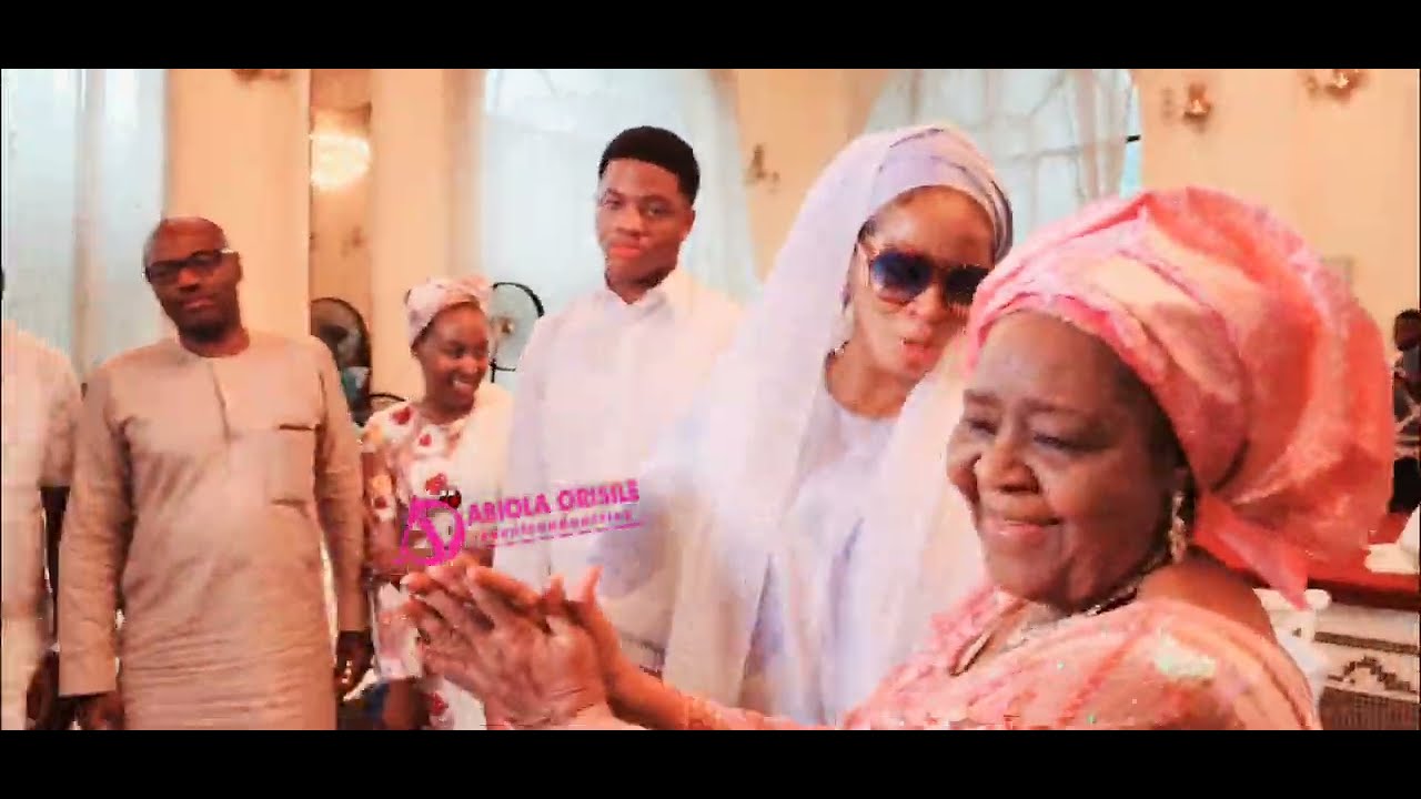 Okoya Eid 2022....Shade Okoya and Alhaja Kuburat Okoya Dancing at Eid 2022