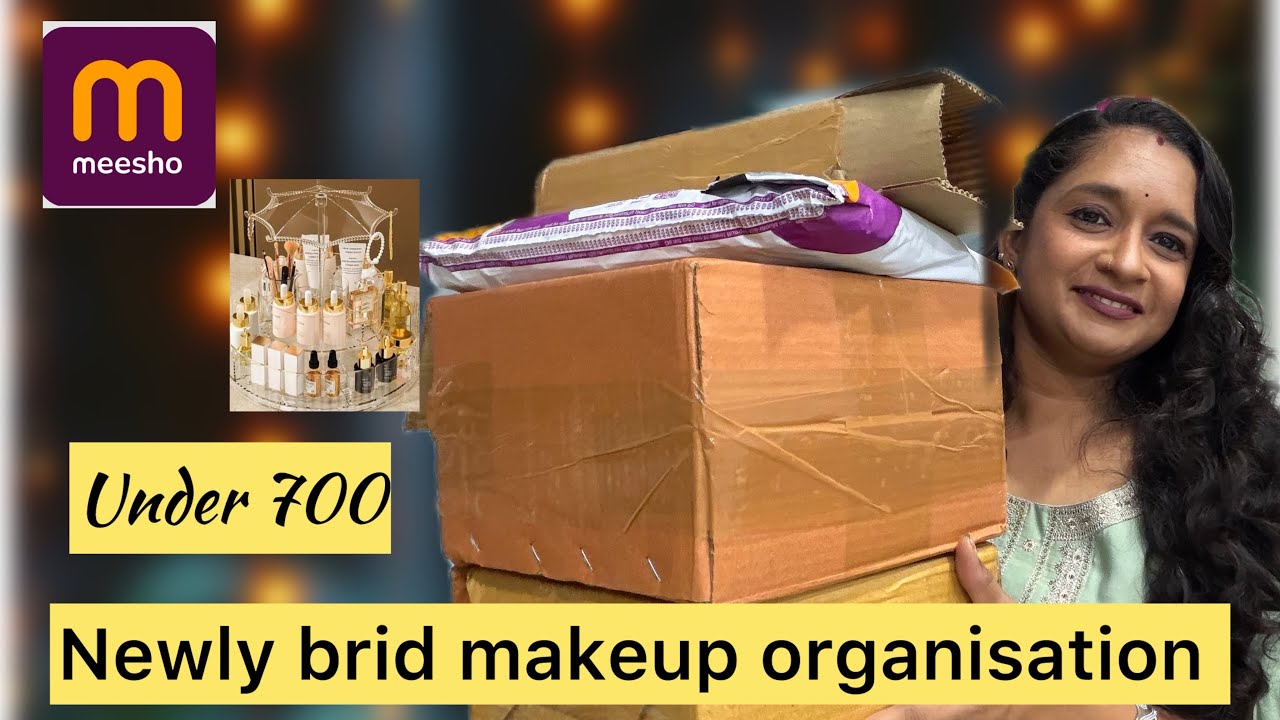 Newly bridal makeup organiser product from messho #meesho #viralvideo 