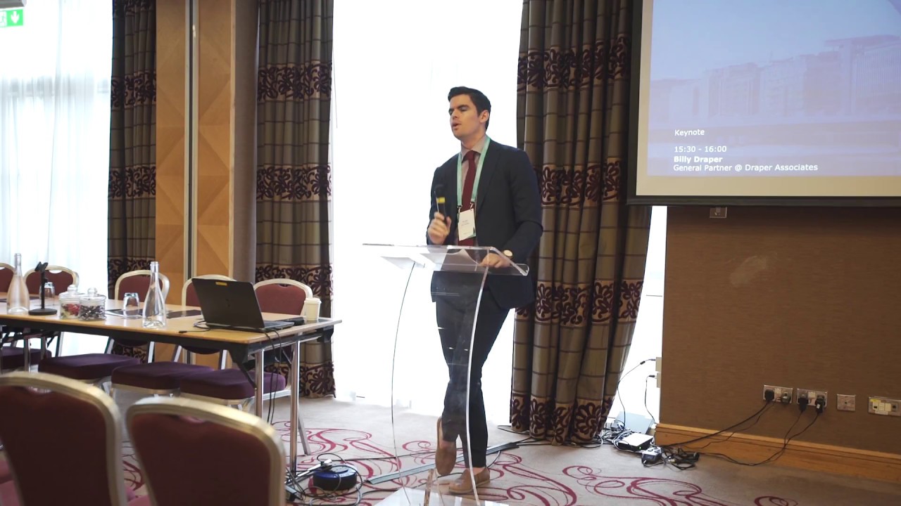 Billy Draper's (Draper Associates) keynote at 0100 Conference Dublin 2018