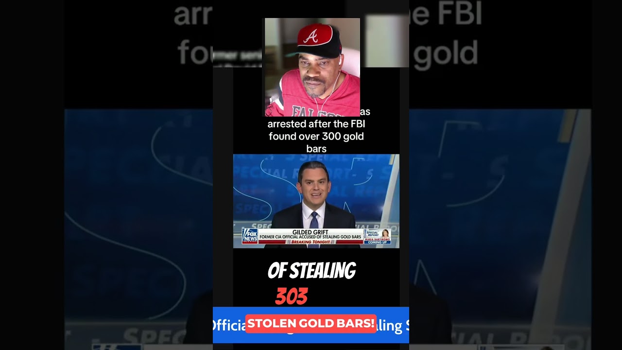 STOLEN GOLD: Former CIA Officer Arrested with 300+ Bars