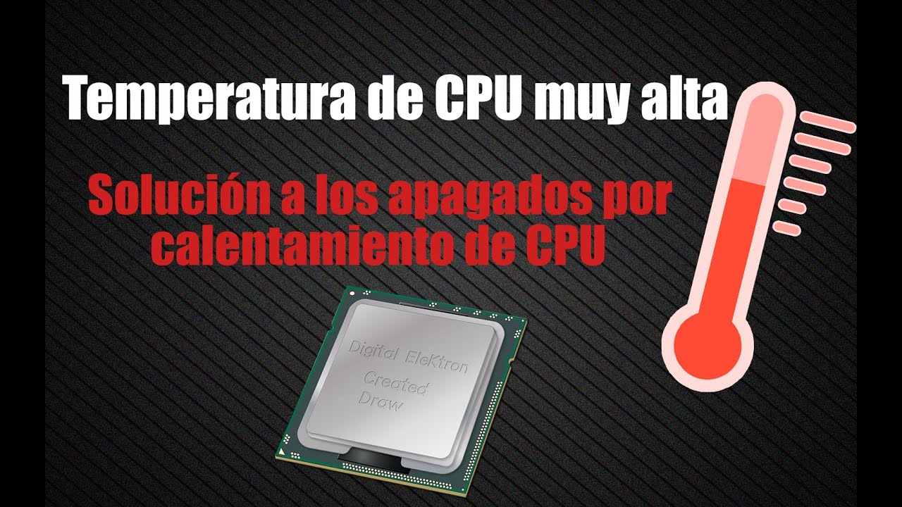 El PC se apaga solo | Temperatura alta | SOLUCI&Oacute;N