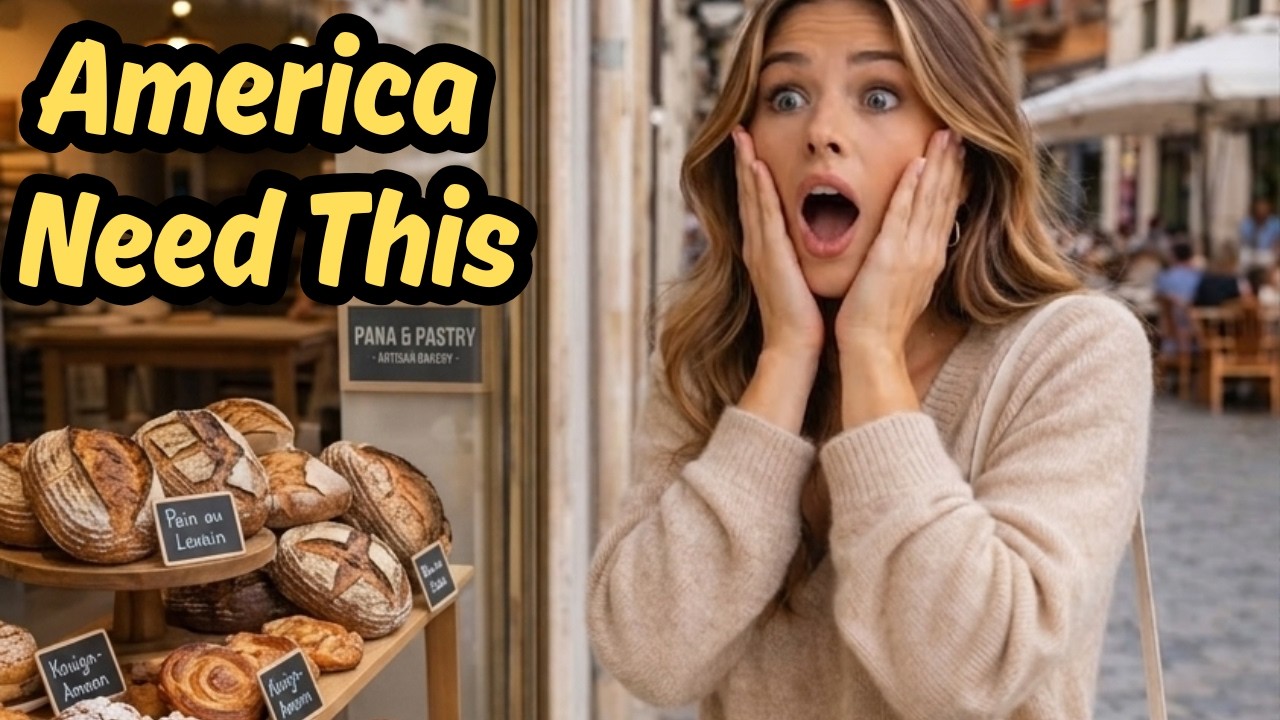 American Woman Went To Spain & Discovered Bakery, Butcher & Flower Shop.