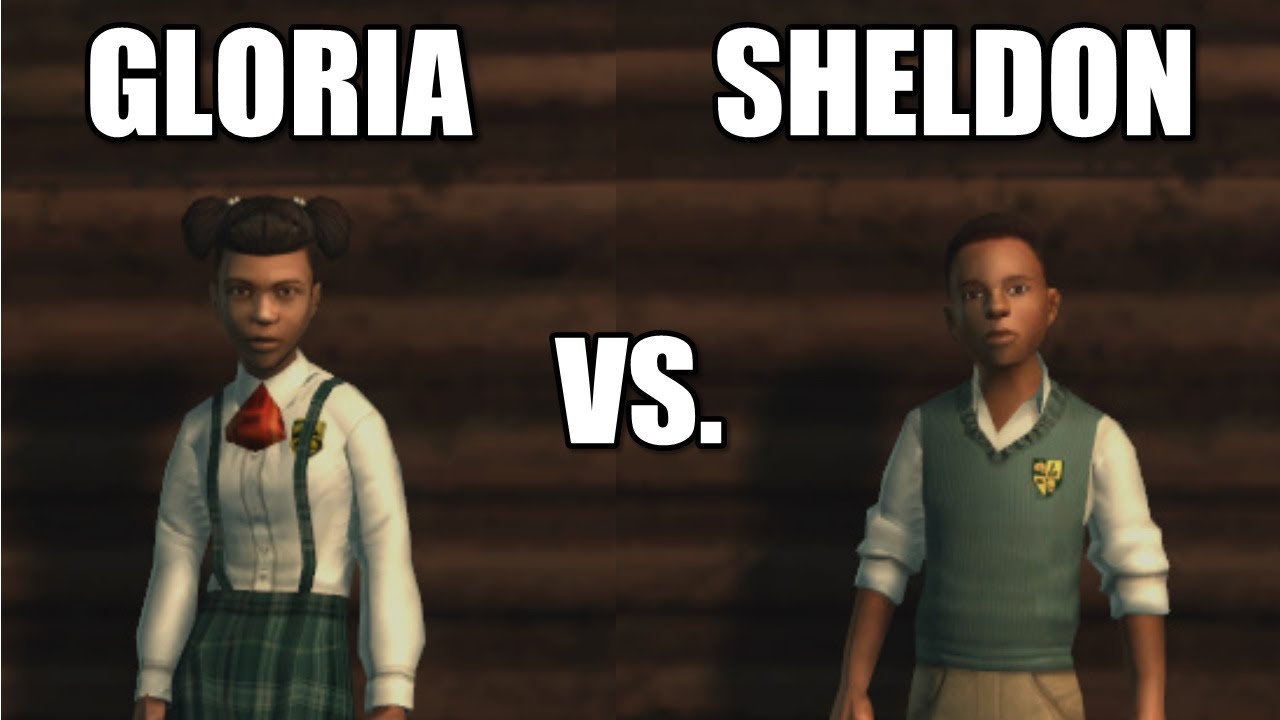Bully SE Mod - Hilarious Fight_Gloria Vs. Sheldon