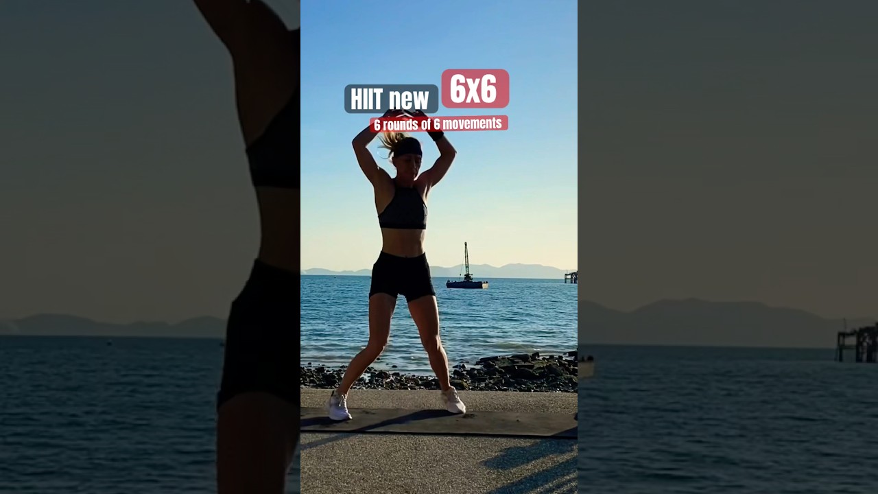 Wow 🤩 hot & sweaty hiit 🔥 #hiit #sweaty #hiittraining #advanced #try #musthaves #strong #shorts