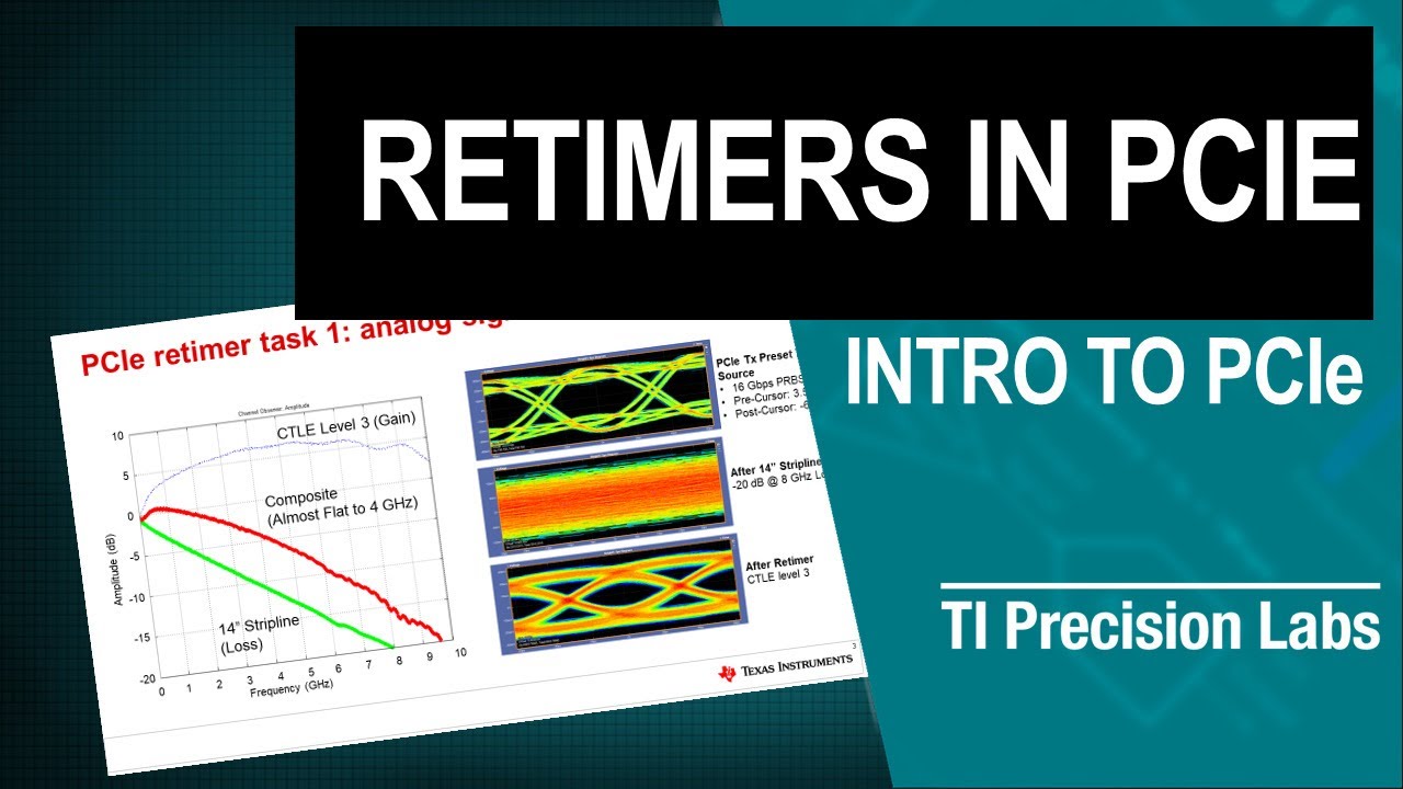 Retimer functions in PCIe
