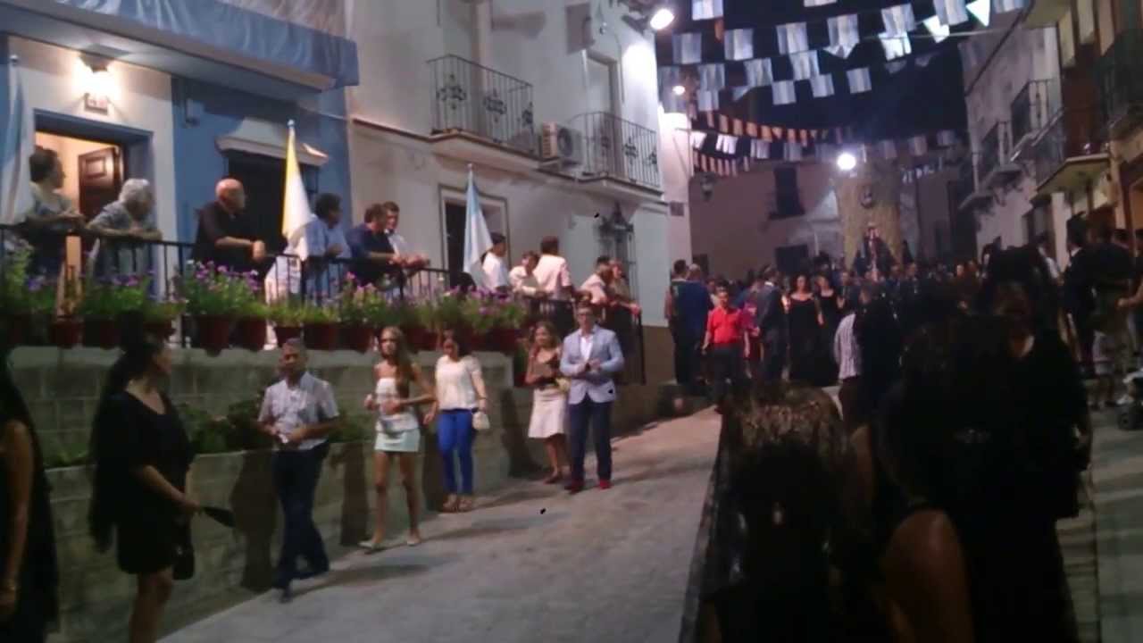 Asunción de Cantillana 2013. Rosario de la última noche de Novena.