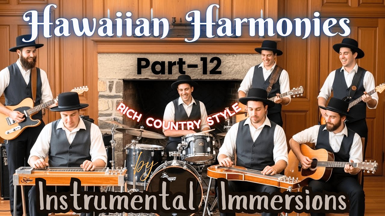 Hawaiian Harmonies (Part 12) | Instrumental Immersions | Serene Hawaiian, Pedal & Lap Steel Guitars
