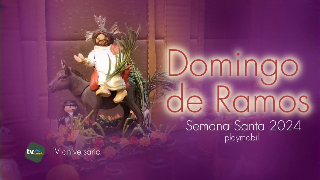 Domingo de Ramos Semana Santa playmobil 2024