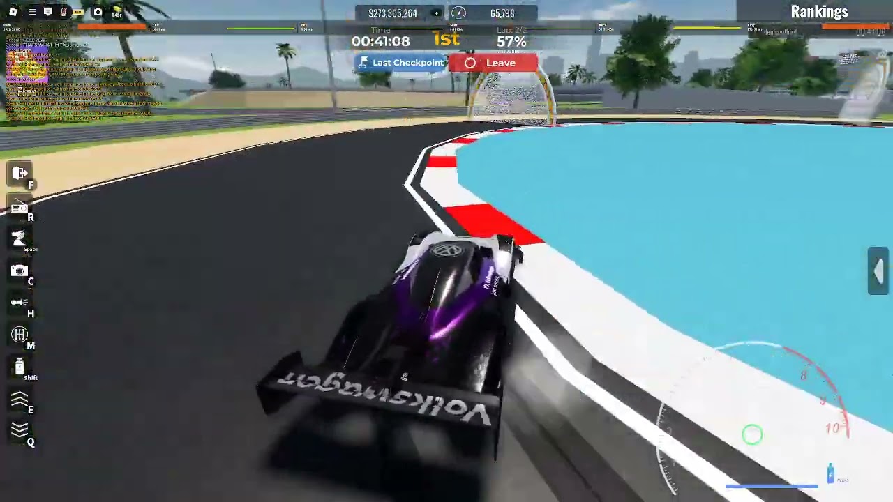 roblox vehicle legends 1:12.57 circuit race vw idr