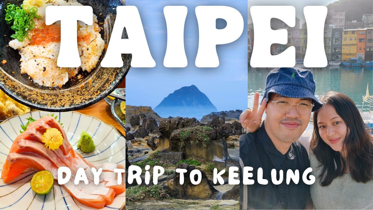 Keelung, Taipei 台湾基隆 🇹🇼 Taipei To Keelung, Miaokou Night Market 基隆廟口夜市 , Taiwan Travel Vlog 2023