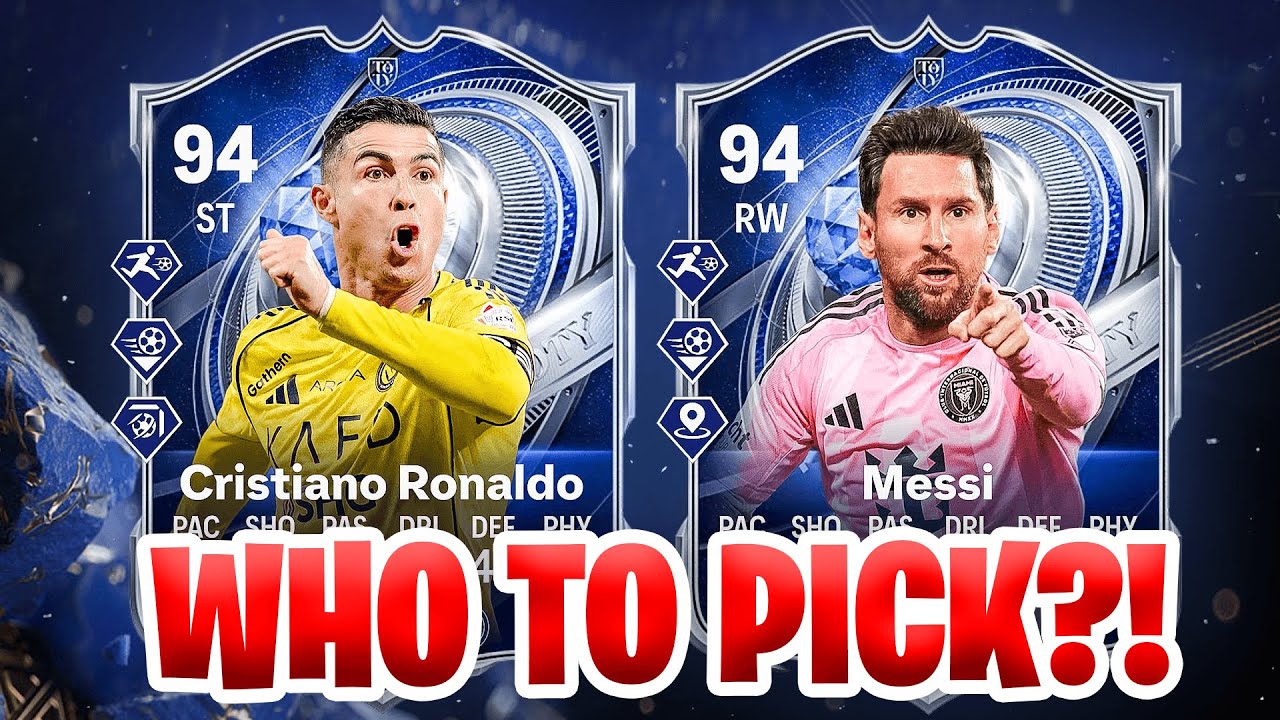 The ONLY CORRECT CHOICE for Ronaldo vs Messi TOTY Player Pick (FC26 SBC)