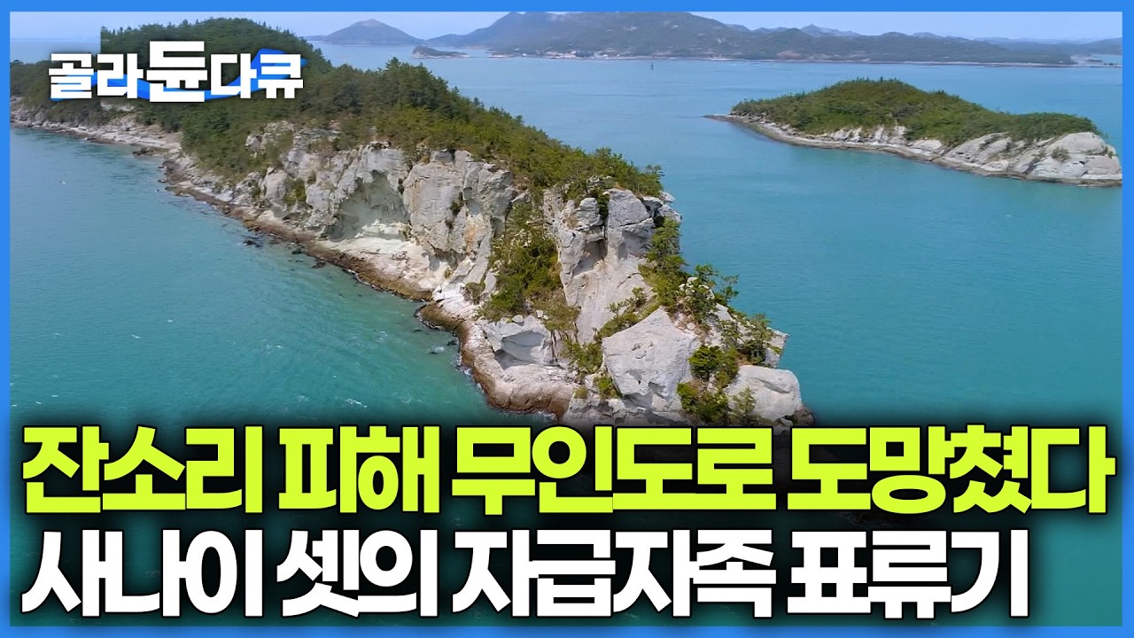 오직 자유를 위해 물과 쌀만 챙겨 무인도로 향했다. 시끌벅적한 소음 대신 조용히 밤하늘을 올려다보며 찾은 진짜 무릉도원｜완도 대화도｜극한직업｜#골라듄다큐