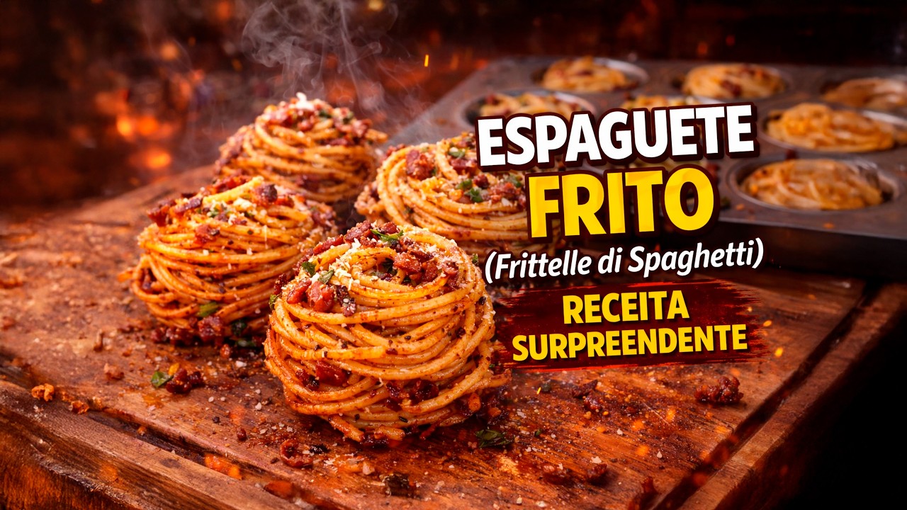 ESPAGUETE FRITO | ou Frittelle di spaghetti
