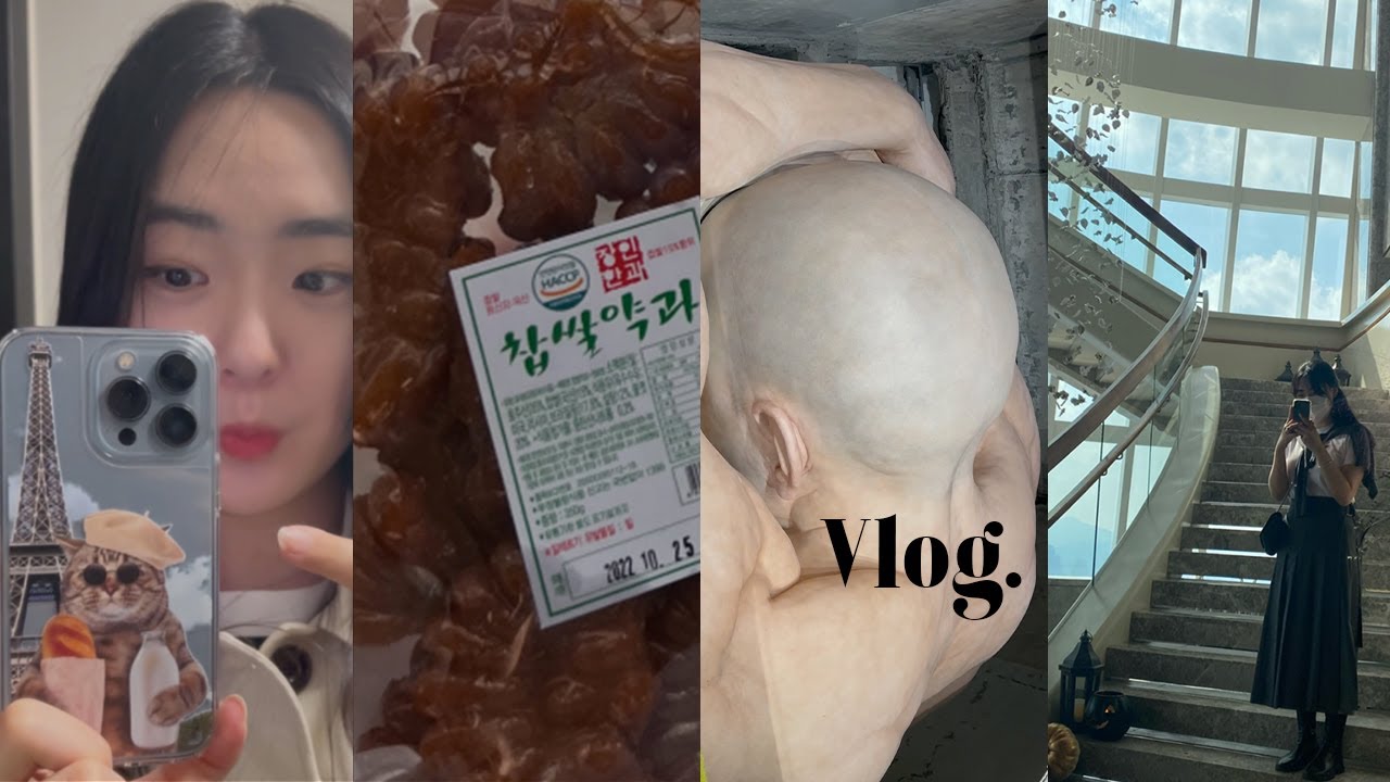 VLOG | 장인더 약케팅 | 파지약과 | 탬버린즈 향수 팝업 | 시그니엘 | 더라운지 | 생일파티 | 백수로그 | 약과맛집 | 셀프사진관 | 일상 브이로그 | VOL.7