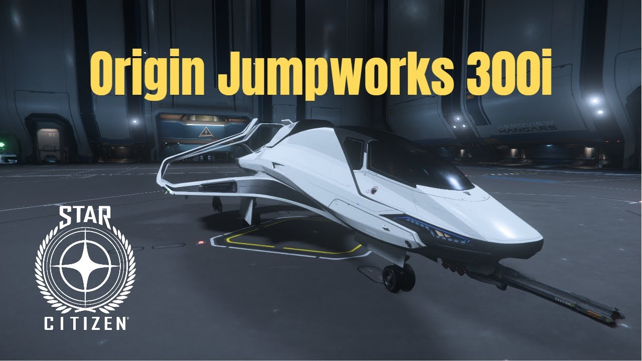 Origin Jumpworks 300i Ship Tour - Star Citizen 4.3.1