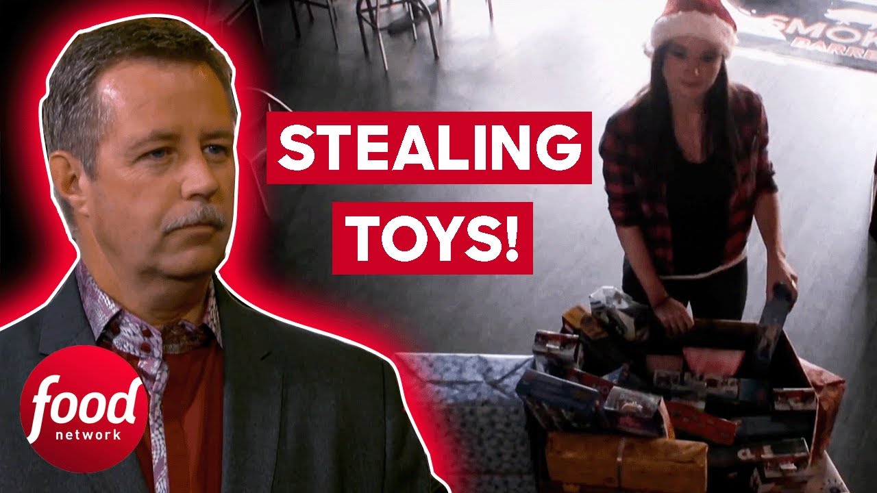 Waitress Caught Stealing Christmas Gifts From Toy Donation Drive! | Mystery Diners