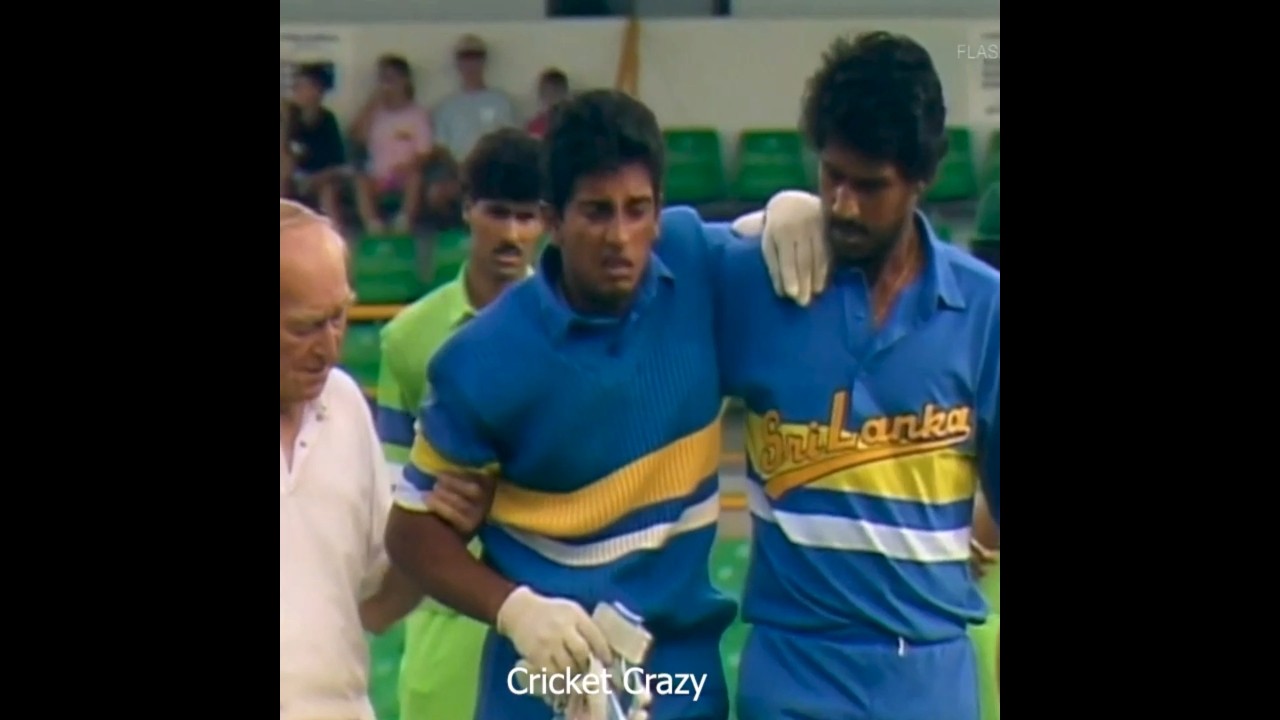 When Roshan Mahanama Showed Great Courage Vs Wasim Akram To Win The Match For Sri Lanka - Analysis