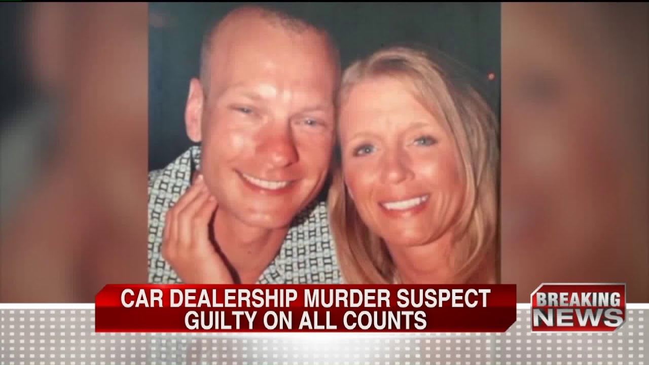 Guilty verdicts in murder of couple at car dealership