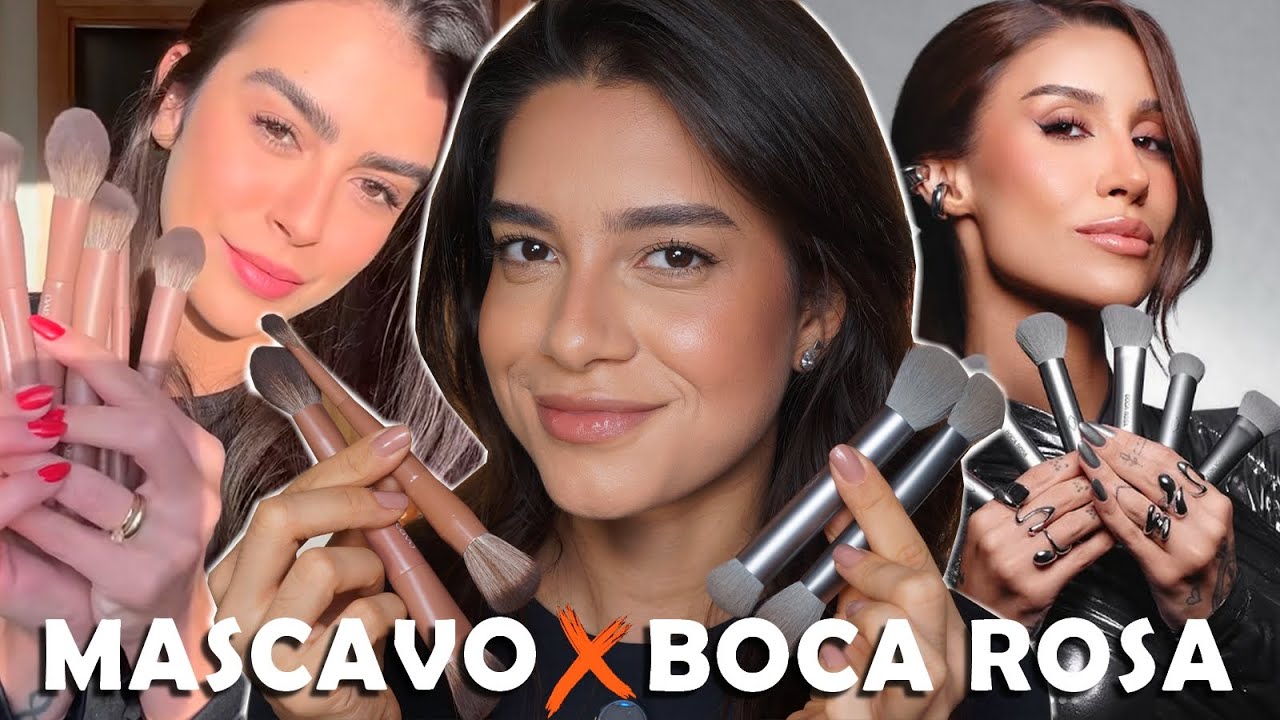 BATALHA DE MAKES: BOCA ROSA ou MASCAVO?