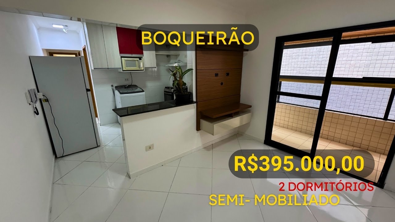 #195   APARTAMENTO NO BOQUEIRÃO, 2 DORMITÓRIOS, 1 VAGA, DO LADO DOS PONTOS COMERCIAIS
